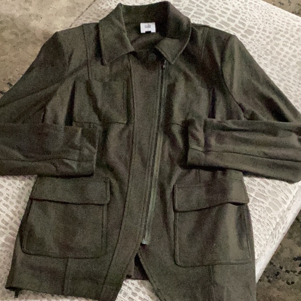 Cabi Olive Green Academy Topper